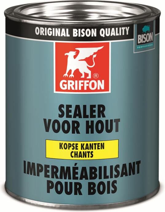 Mtools Griffon Sealer voor Hout Kopse Kanten Wit Blik 750 ml NL FR |