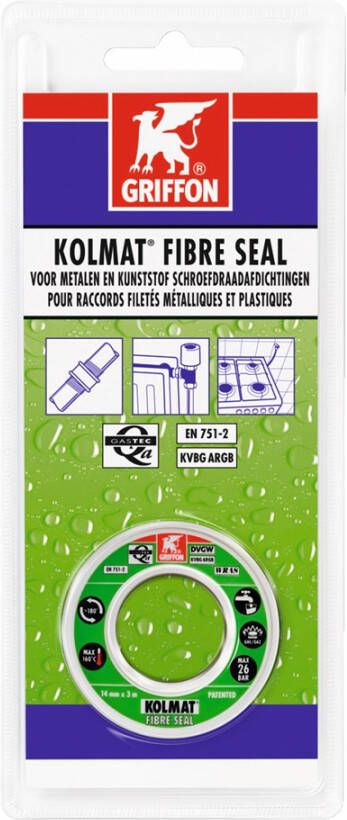 Mtools Griffon Kolmat Fibre Seal Blister 12 mm x 3 m NL FR |