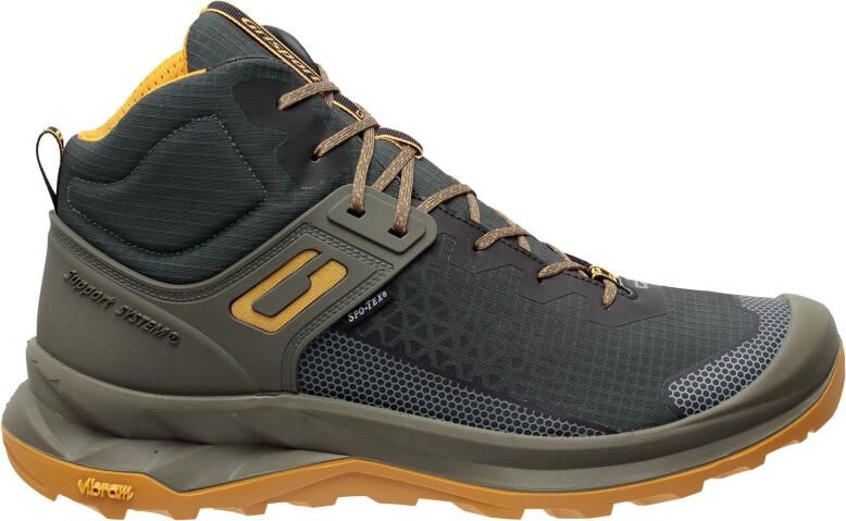 Grisport Wandelschoen Explorer 15403 Halfhoog | Groen Geel (180) | 8718191209158