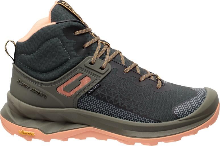 Grisport Wandelschoen Explorer 15403 Peach Halfhoog | Groen Peach (176) | 8718191208953