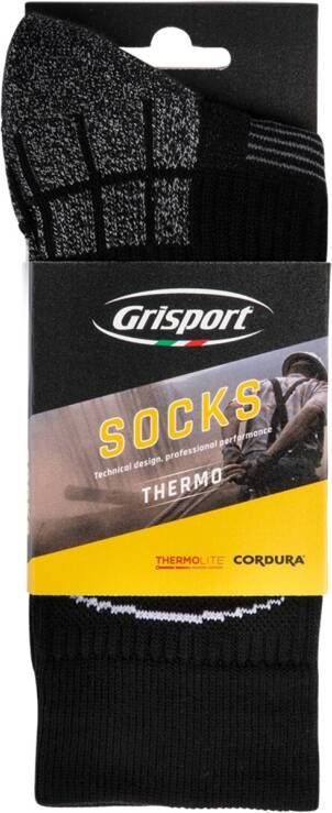 Grisport Thermo Sokken 25111 | Zwart Grijs | 00.048.180.43