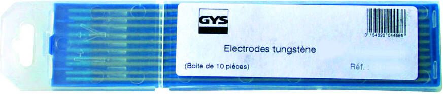 Gys Elektroden TIG AC DC O1 6mm 10 stuks 5193044586