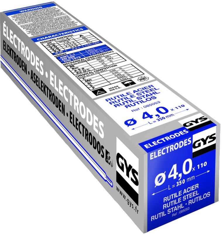 Gys Elektrodes staal O4 0mm (x110) 5193085053