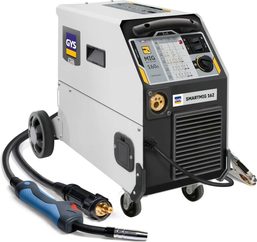 Gys Smartmig 162 230V-16A MIG MAG lasapparaat 5192033160