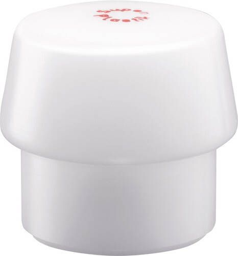 Halder Kunststofhamerkop | hoofd-d. 40 mm | superplastic wit middelhard | 1 stuk 3207.040