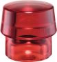 Halder Kunststofhamerkop | hoofd-d. 50 mm | plastic rood hard | 1 stuk 3206.050 - Thumbnail 1