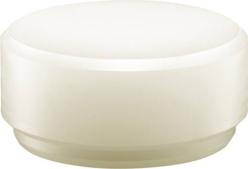 Halder Kunststofhamerkop | hoofd-d. 70 mm | nylon wit hard | 1 stuk 3508.070 - Foto 1