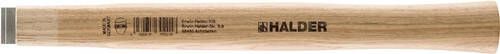 Halder Kunststofhamersteel | voor hoofd-d. 25 mm lengte 280 mm | hickory | 1 stuk 3566.025