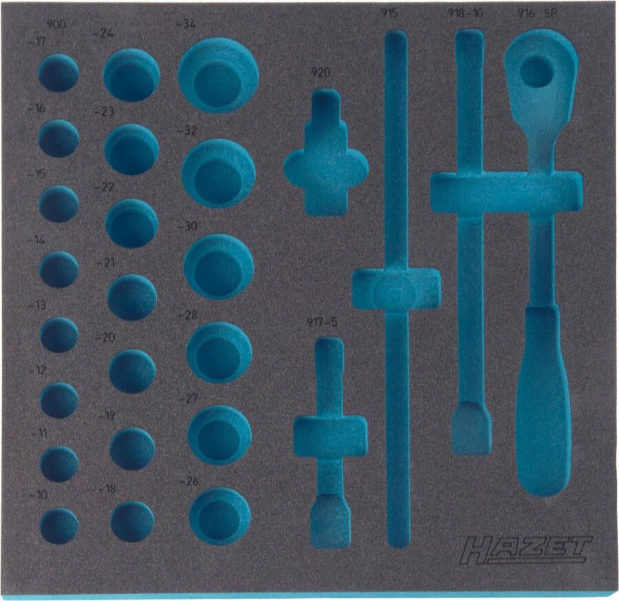 Hazet 2-componenten zachschuiminleg 163-102L · L x B: 344 mm x 342 mm
