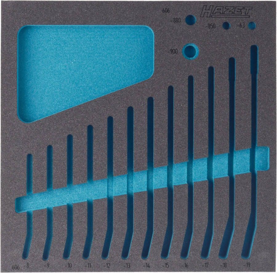 Hazet 2-componenten zachschuiminleg 163-186L · L x B: 344 mm x 342 mm
