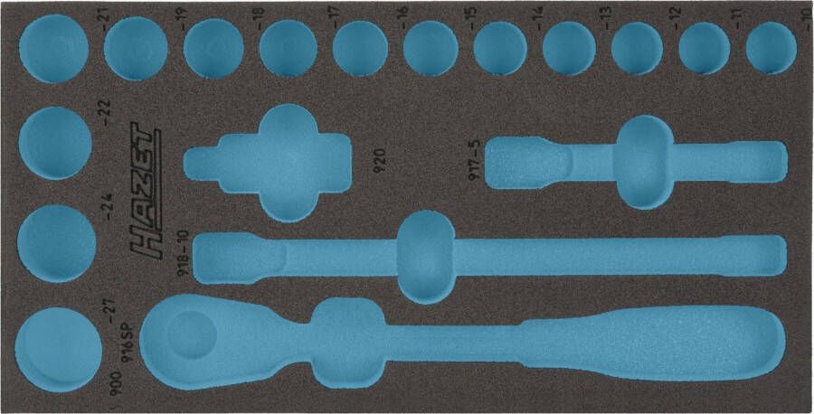 Hazet 2-componenten zachschuiminleg 163-191L · L x B: 342 mm x 172 mm