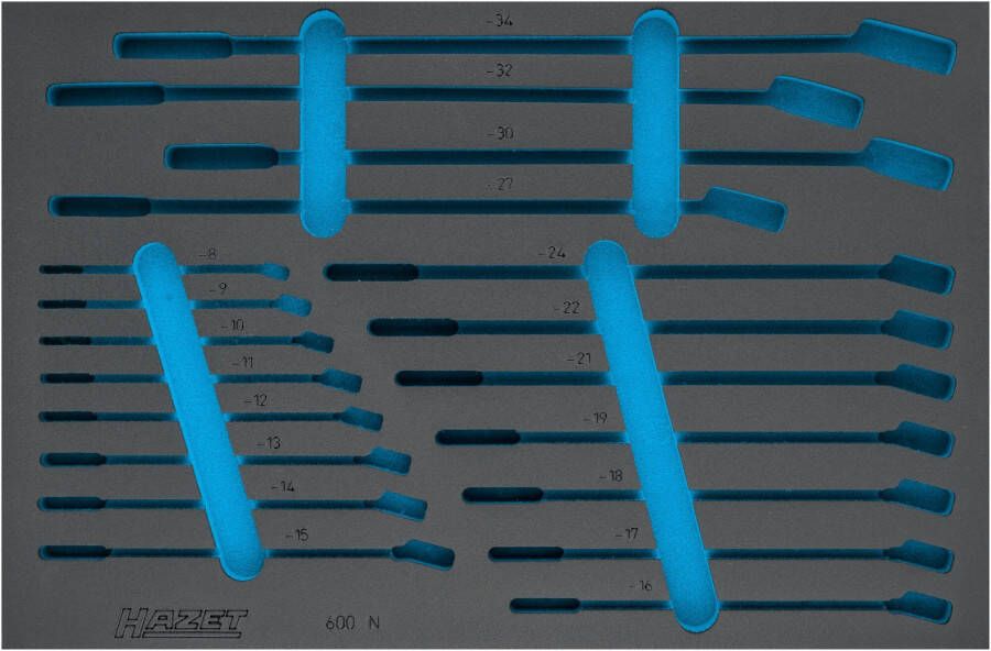 Hazet 2-componenten zachschuiminleg 163-210L · L x B: 519 mm x 342 mm