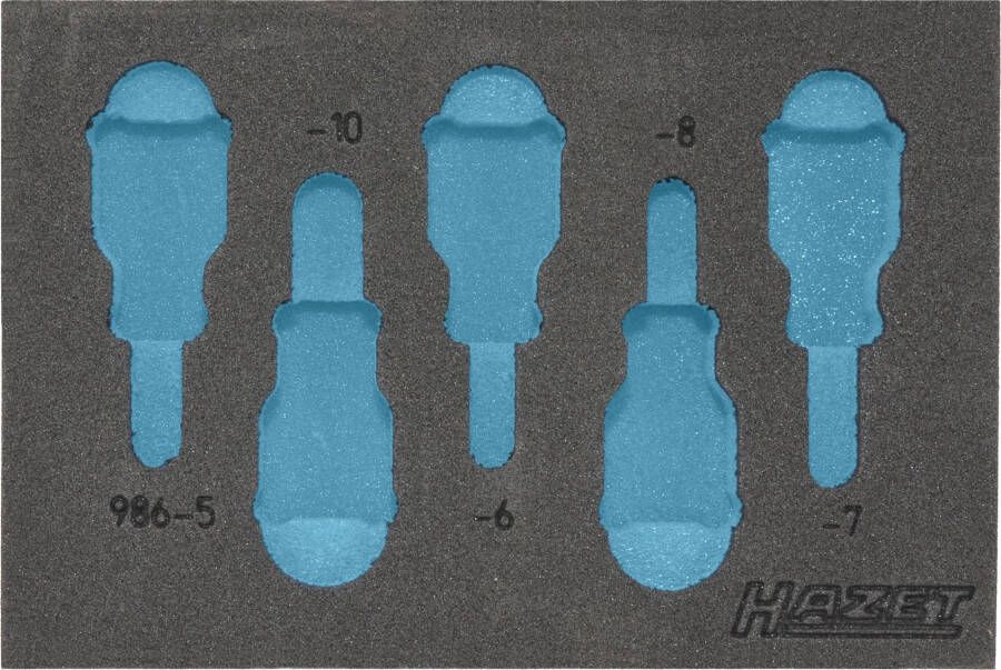 Hazet 2-componenten zachschuiminleg 163-215L · L x B: 172 mm x 114 mm
