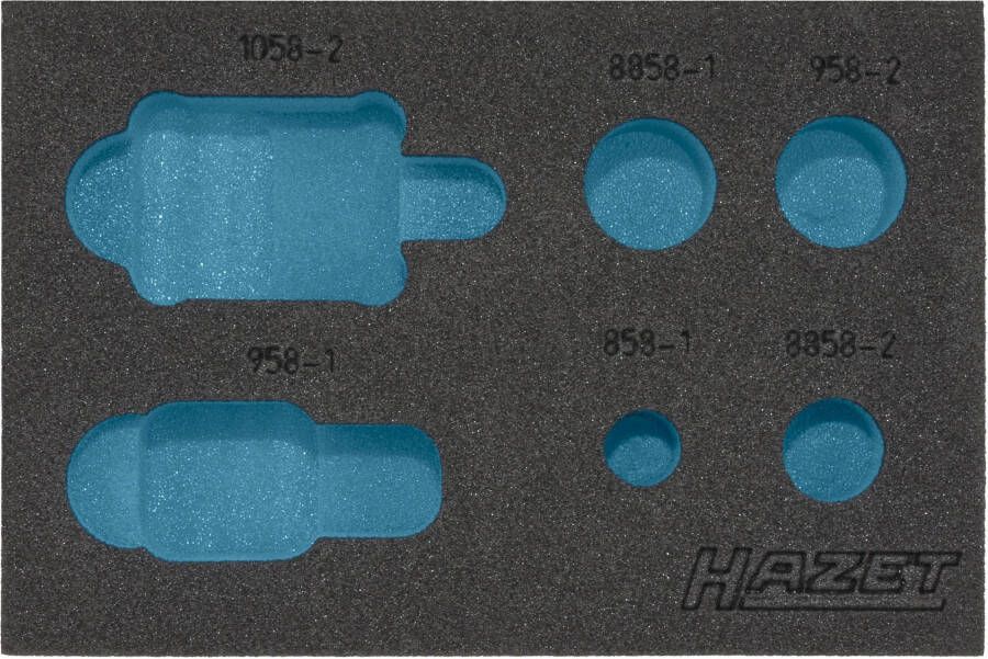 Hazet 2-componenten zachschuiminleg 163-217L · L x B: 172 mm x 114 mm