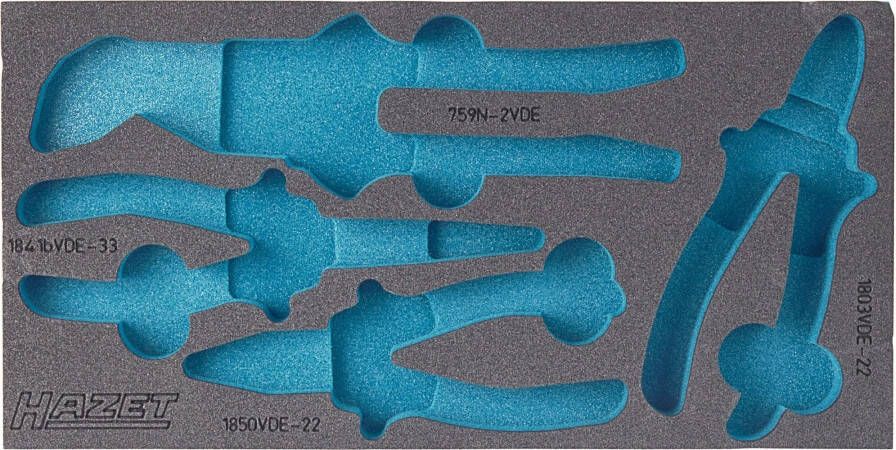 Hazet 2-componenten zachschuiminleg 163-226L · L x B: 342 mm x 172 mm