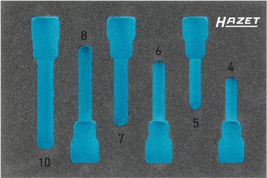 Hazet 2-componenten zachschuiminleg 163-302L · L x B: 172 mm x 114 mm