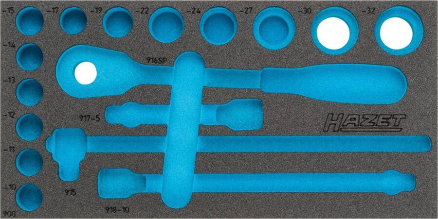 Hazet 2-componenten zachschuiminleg 163-358L · L x B: 342 mm x 172 mm