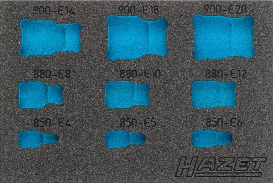 Hazet 2-componenten zachschuiminleg 163-360L · L x B: 172 mm x 114 mm