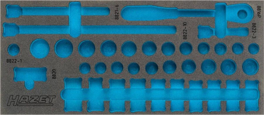 Hazet 2-componenten zachschuiminleg 163-379L · L x B: 392 mm x 172 mm