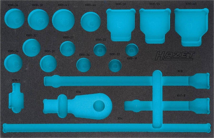 Hazet 2-componenten zachschuiminleg 163-406L · L x B: 519 mm x 342 mm