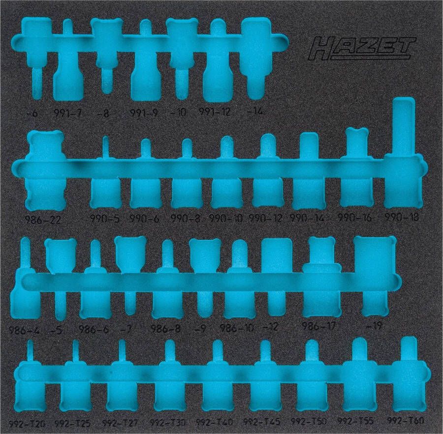 Hazet 2-componenten zachschuiminleg 163-407L · L x B: 344 mm x 342 mm