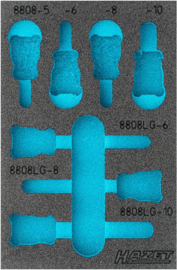 Hazet 2-componenten zachschuiminleg 163-460L · L x B: 172 mm x 114 mm