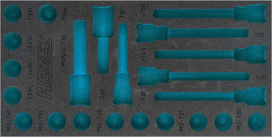 Hazet 2-componenten zachschuiminleg 163-492L · L x B: 342 mm x 172 mm