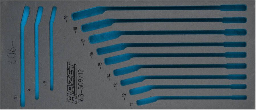 Hazet 2-componenten zachschuiminleg 163-509L · L x B: 392 mm x 172 mm