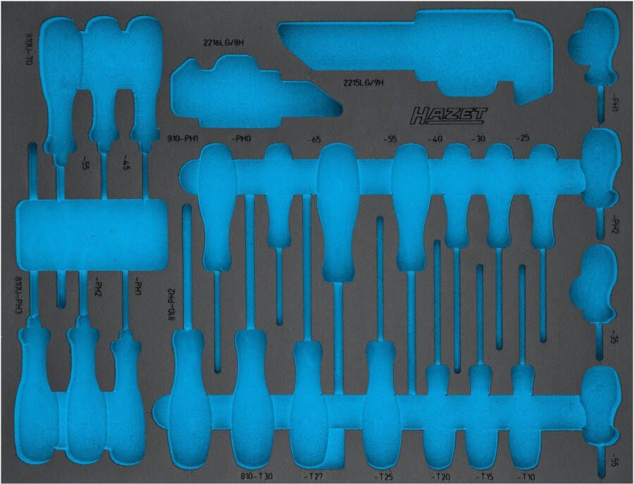Hazet 2-componenten zachschuiminleg 163-526L · L x B: 519 mm x 392 mm