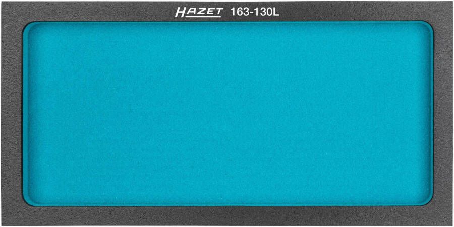 Hazet 2-componenten zachtschuiminleg · leeg 163-130L · L x B x H: 342 mm x 172 mm x 33 mm