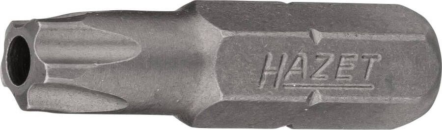 Hazet 5-sterren-bit 2225-30H · 1 4 inch (6 3 mm) zeskant massief · Binnen-5-ster-profiel met tap · SW 30H