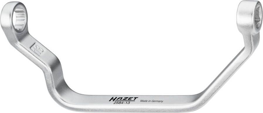 Hazet Aanzuigleiding- speciale sleutel VAG 2584-13 · 3 8 inch (10 mm) vierkant hol · Buitentwaalfkant profiel · SW 13 mm