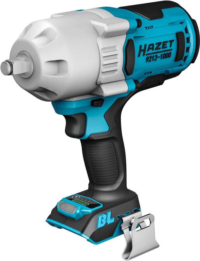 Hazet Accu-slagmoersleutel 9212-1000 · Losdraaimoment maximaal [Nm]: 1400 Nm · 1 2 inch (12 5 mm) vierkant massief