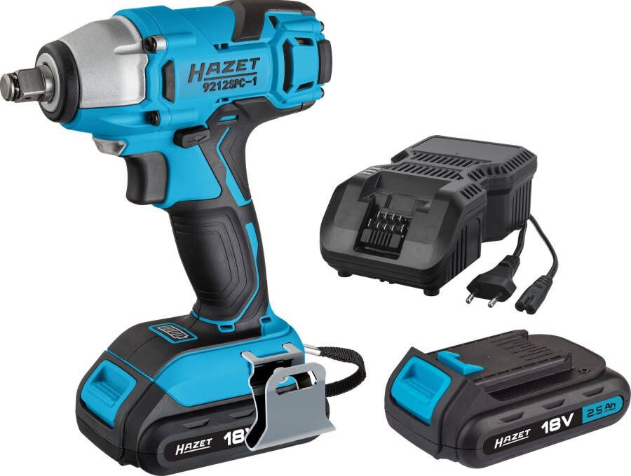 Hazet Accu-slagmoersleutelset · 18 Volt 9212SPC-1 4 · Losdraaimoment maximaal [Nm]: 260 Nm · 1 2 inch (12 5 mm) vierkant massief · 4-delig
