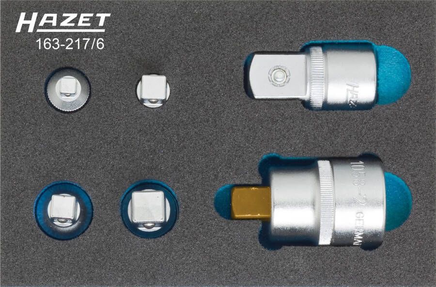 Hazet Adapterset | 1 9 | 6-delig 163-217 6