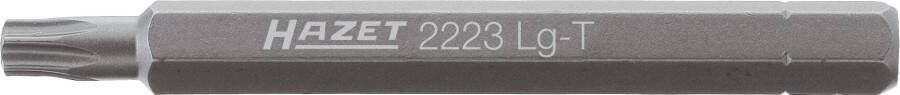 Hazet Bit 2223LG-T25 · 1 4 inch (6 3 mm) zeskant massief · Binnen-TORX -profiel · SW T25