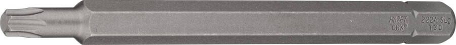 Hazet Bit 2224SLG-T30 · 5 16 inch (8 mm) zeskant massief · Binnen-TORX -profiel · SW T30