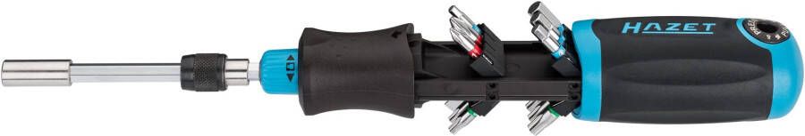 Hazet Bit ratelschroevendraaier 810R-4 · Sleufprofiel Kruiskop profiel PH Binnen-zeskant-profiel Binnen-TORX -profiel 1 4 inch (6 3 mm) zeskant