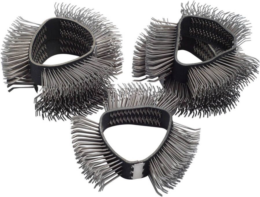 Hazet Borstelband · 23 mm breed · grof · gebogen punten 9033-6-02 5