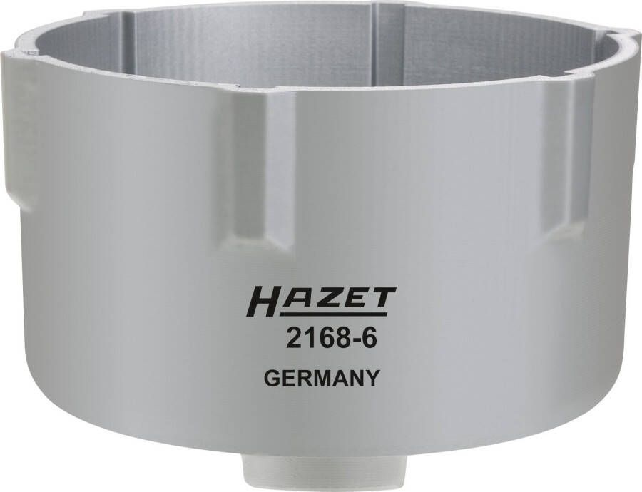 Hazet Brandstoffilter-demontagegereedschap 2168-6 · 3 8 inch (10 mm) vierkant hol · Ribbelprofiel · 117 5 mm