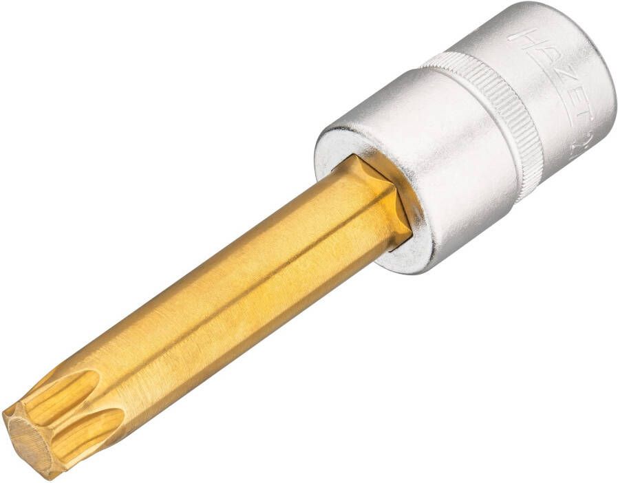 Hazet Cardanas TORX dopsleutelbit 2756-T60 · 1 2 inch (12 5 mm) vierkant hol · Binnen-TORX -profiel · SW T60