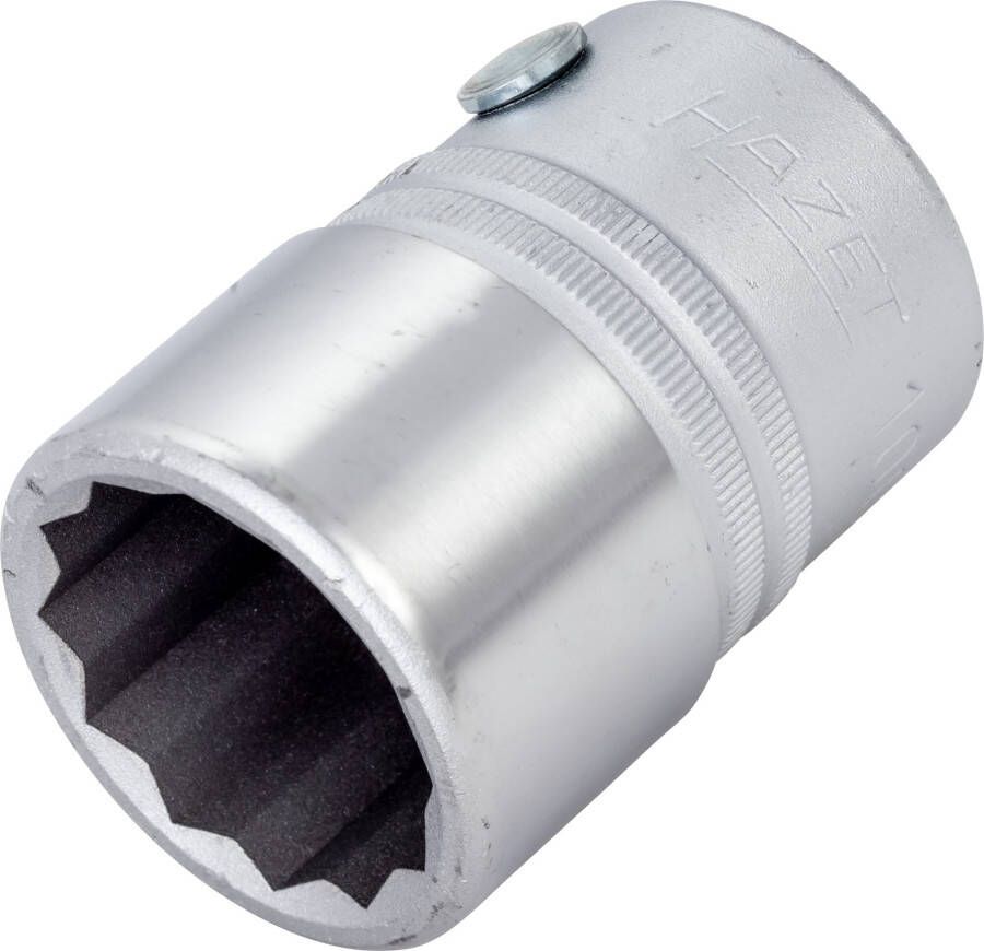 Hazet Dopsleutel 1000Z-27 · 3 4 inch (20 mm) vierkant hol · Buitentwaalfkant profiel · SW 27 mm