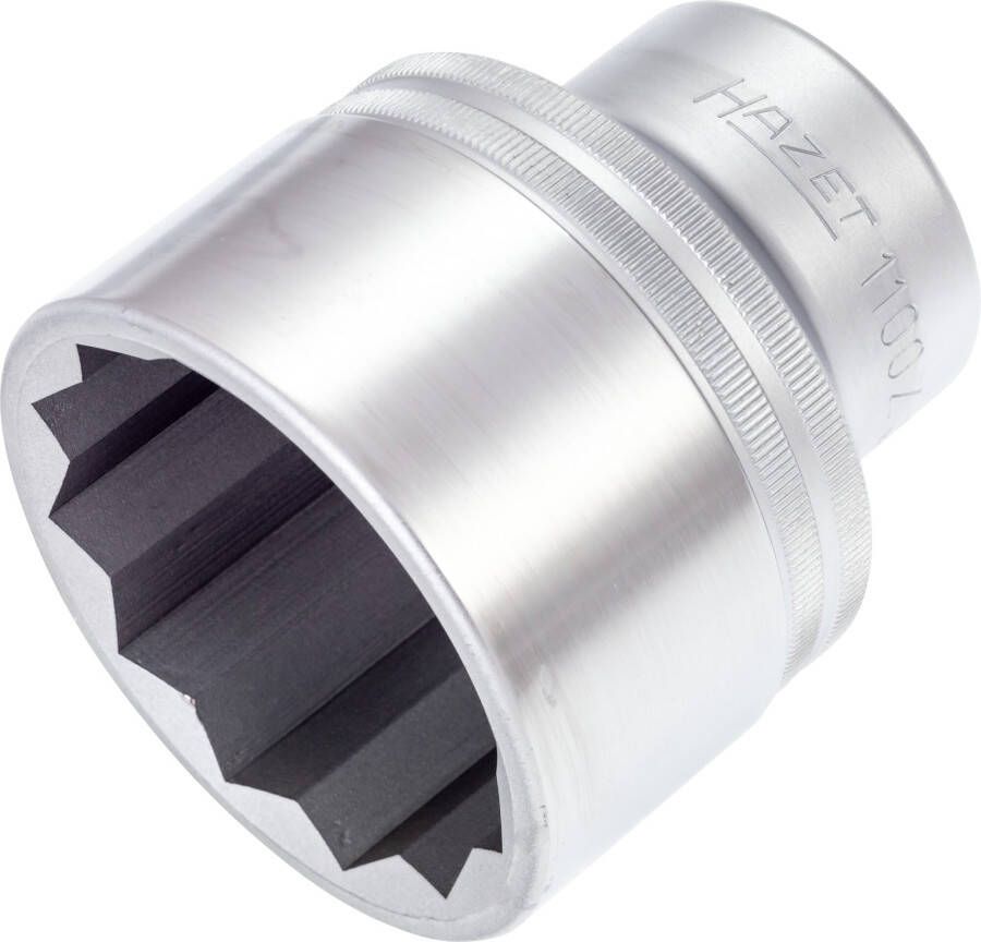 Hazet Dopsleutel 1100Z-55 · 1 inch (25 mm) vierkant hol · Buitentwaalfkant profiel · SW 55 mm