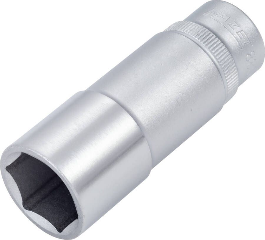 Hazet Dopsleutel 880LG-18 · 3 8 inch (10 mm) vierkant hol · Buiten-zeskant-tractieprofiel · SW 18 mm