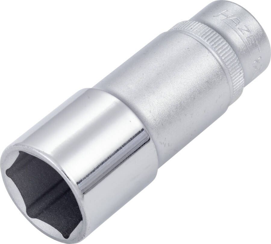 Hazet Dopsleutel 880LG-19 · 3 8 inch (10 mm) vierkant hol · Buiten-zeskant-tractieprofiel · SW 19 mm