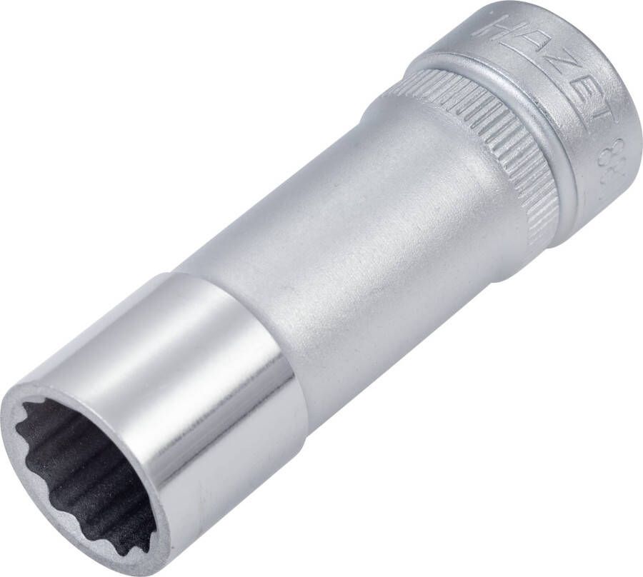 Hazet Dopsleutel 880TZ-12 · 3 8 inch (10 mm) vierkant hol · Buitentwaalfkant tractieprofiel · SW 12 mm