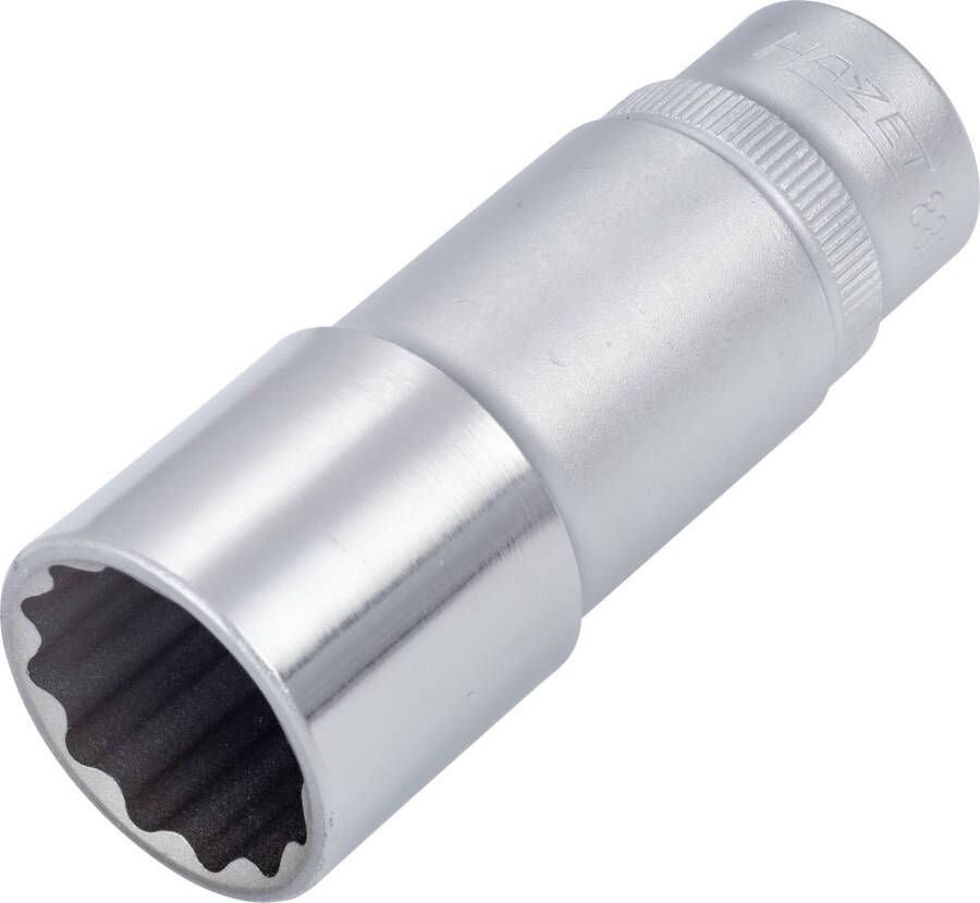 Hazet Dopsleutel 880TZ-19 · 3 8 inch (10 mm) vierkant hol · Buitentwaalfkant tractieprofiel · SW 19 mm