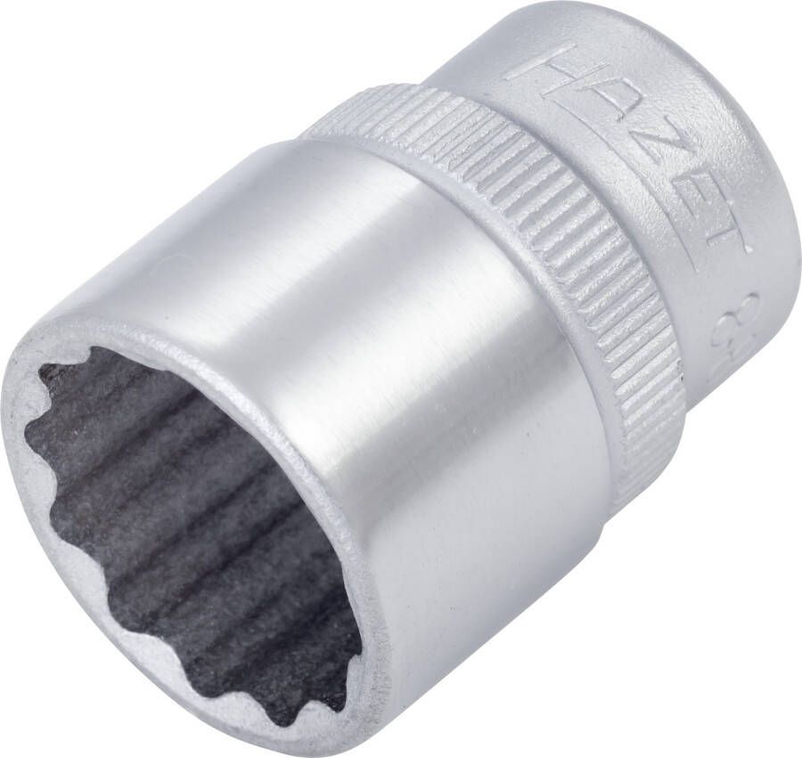 Hazet Dopsleutel 880Z-16 · 3 8 inch (10 mm) vierkant hol · Buitentwaalfkant tractieprofiel · SW 16 mm
