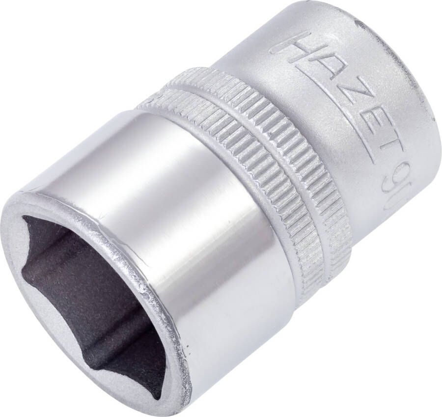 Hazet Dopsleutel 900-19 · 1 2 inch (12 5 mm) vierkant hol · Buiten-zeskant-tractieprofiel · SW 19 mm