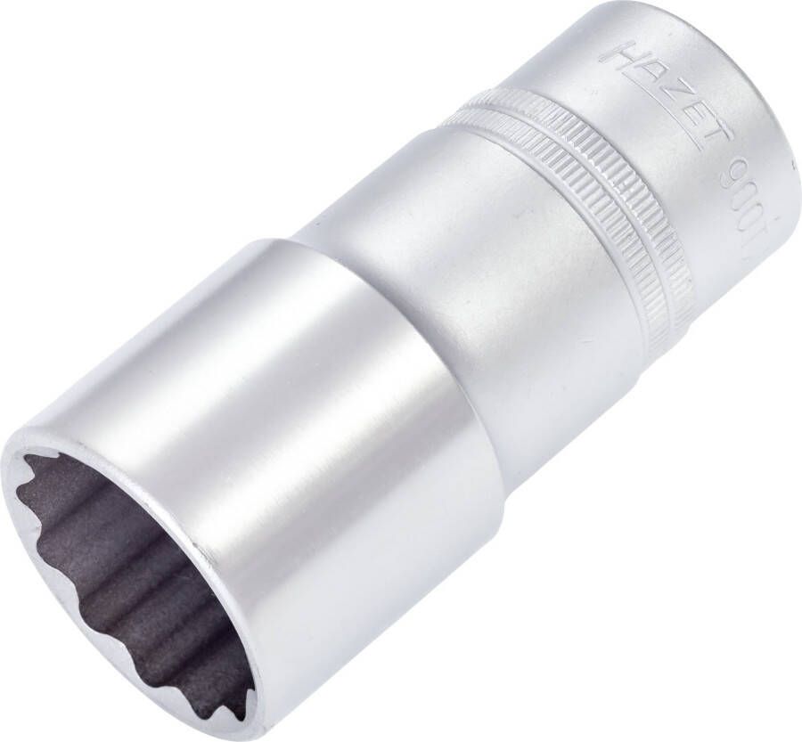 Hazet Dopsleutel 900TZ-30 · 1 2 inch (12 5 mm) vierkant hol · Buitentwaalfkant tractieprofiel · SW 30 mm